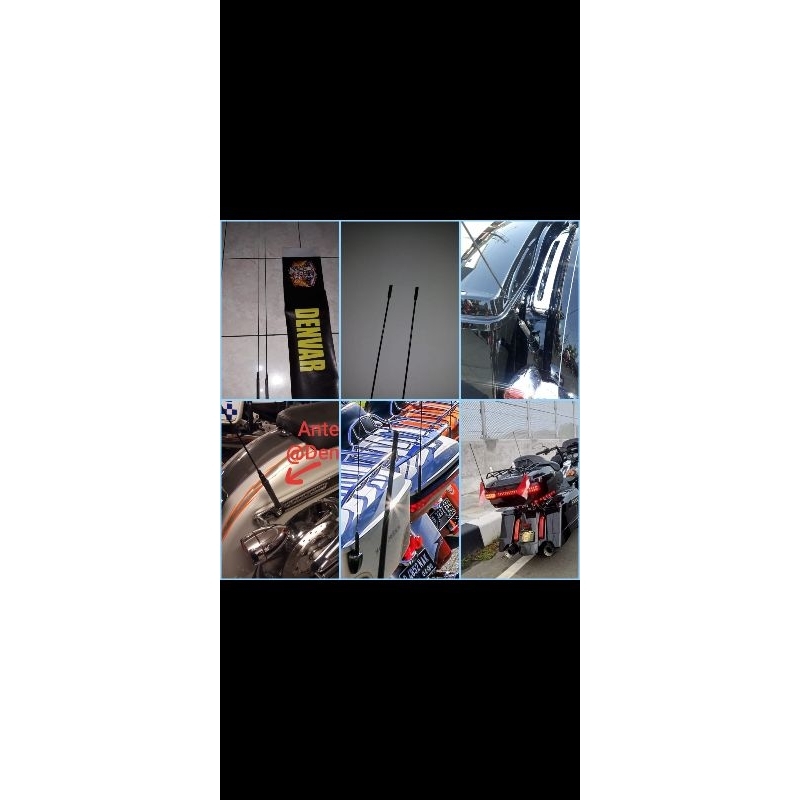 Antena Tourpack Harley anten Harley Touring SG Goldwing box