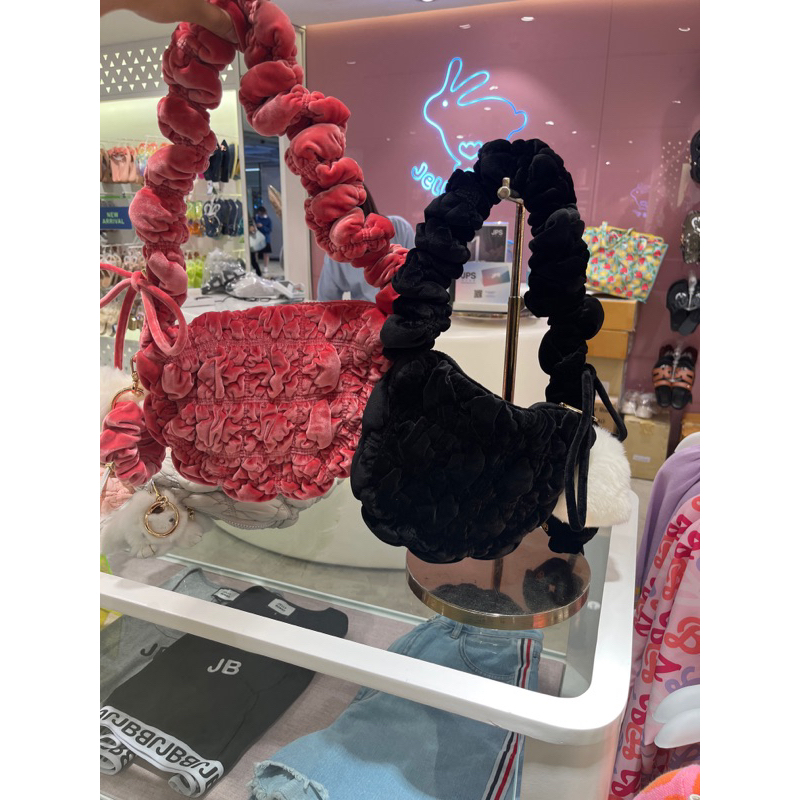 JELLY BUNNY cole bag -  velvet jelly | bunny bag