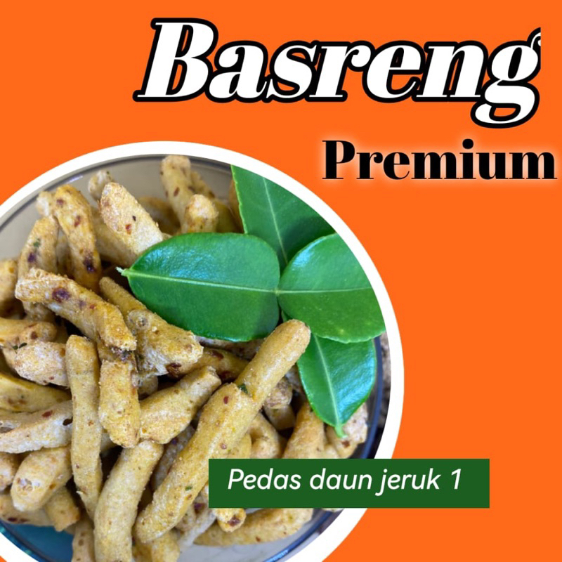 

basreng premium 500 gr / premium 1 / basreng pedas / basreng pedas daun jeruk / basreng bakso goreng ikan