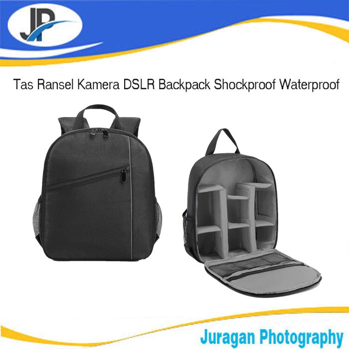 Tas Ransel Kamera DSLR Backpack Shockproof Waterproof