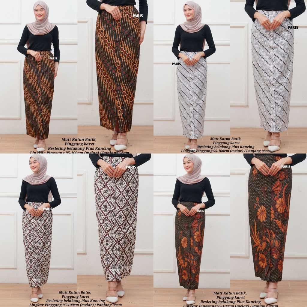 ROK BATIK WIRU ROK SPAN LIPIT ROK BAWAHAN KEBAYA MOTIF ELEGAN