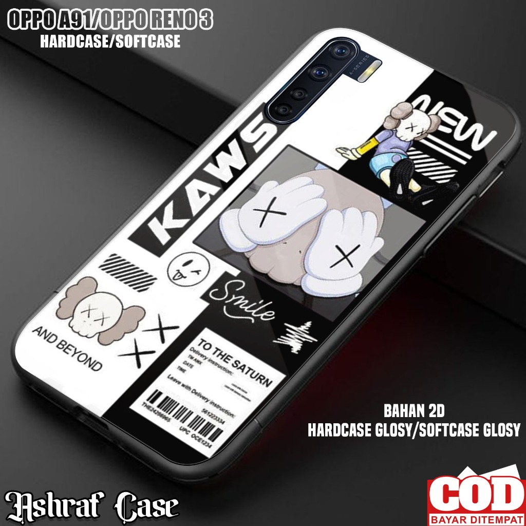 Case Oppo Reno 3 / Oppo A91 - Casing Hp Oppo A91 / Oppo Reno 3 ( AES ) Silikon Hp Oppo Reno 3 - Soft