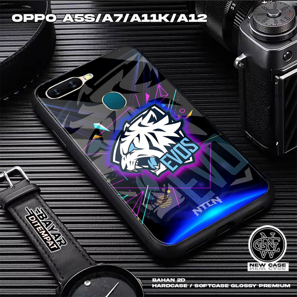 Case OPPO A5S/A7/A11K/A12- Casing Hp Terbaru 2023 newcase 2023 [ case EVOS2 ] Silikon Hp Mewah - Kes
