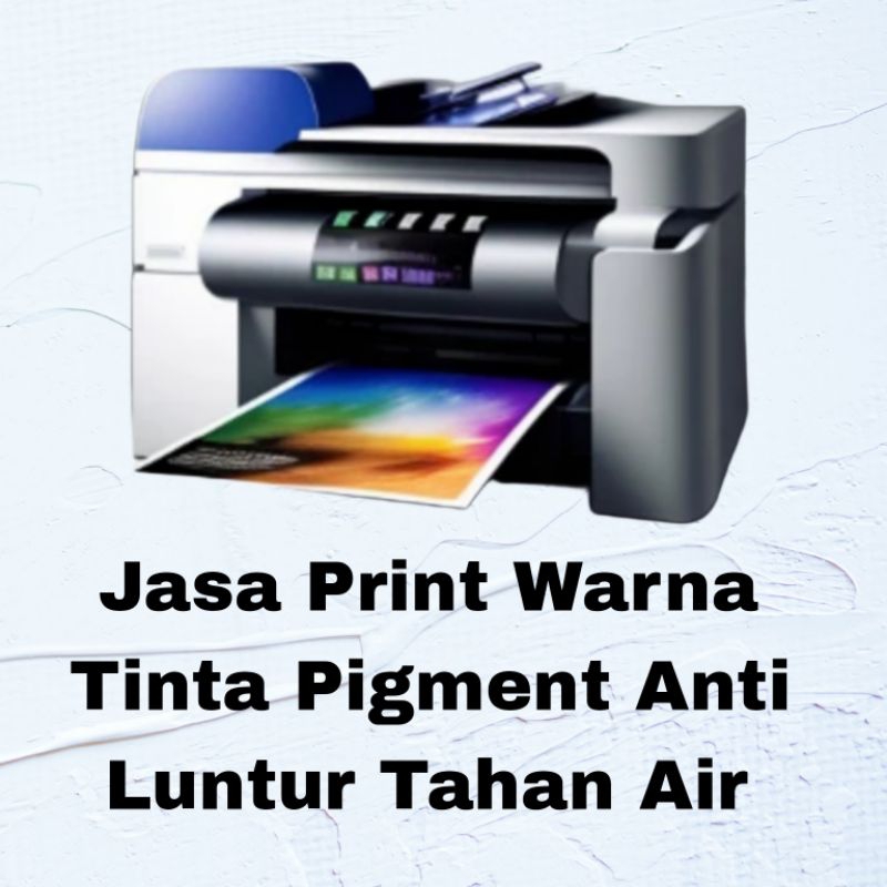 Jasa Print dan cetak buku bahan Hvs A5/A4 75 Gsm Warna Bolak Balik Tinta Pigment Anti Luntur