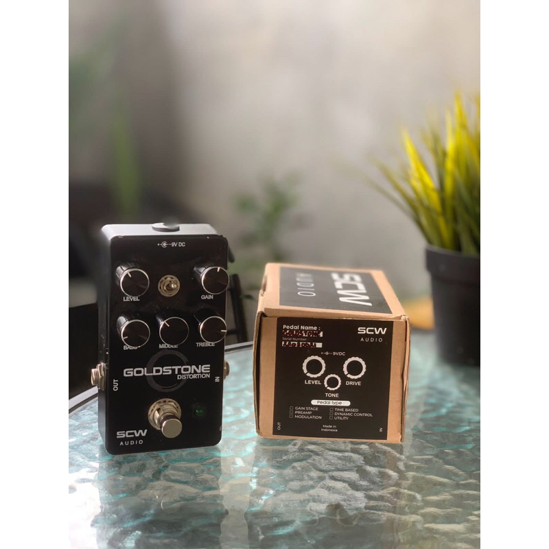 SCW AUDIO GOLDSTONE - Distortion (SECOND / BEKAS)
