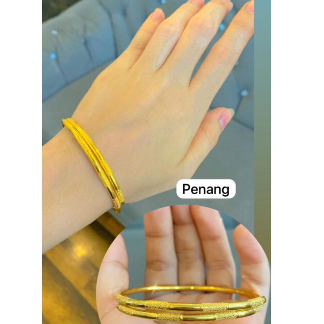 1 gelang selisih 5 mayam persis seperti mas asli