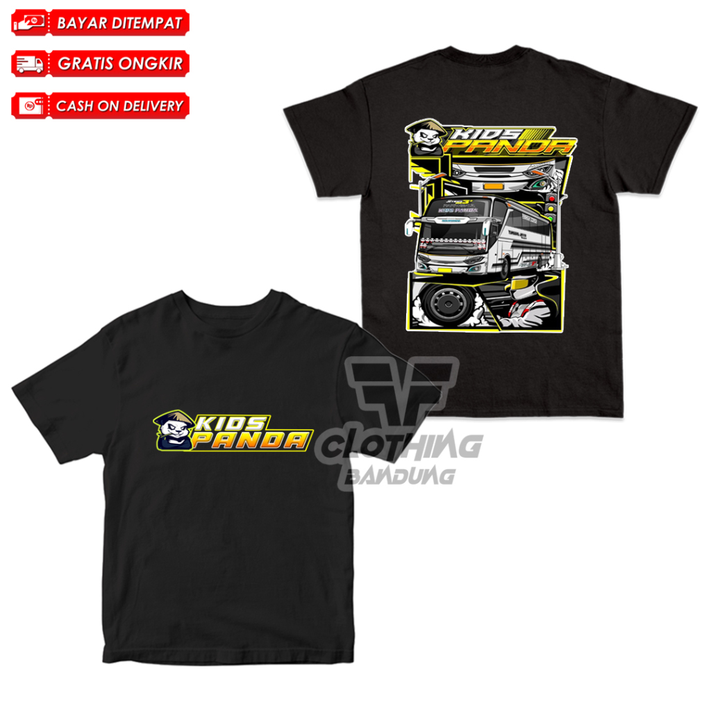 kaos anak bus mania kids panda baju bis telolet kids panda jet bus 3 bus basuri tunggal jaya