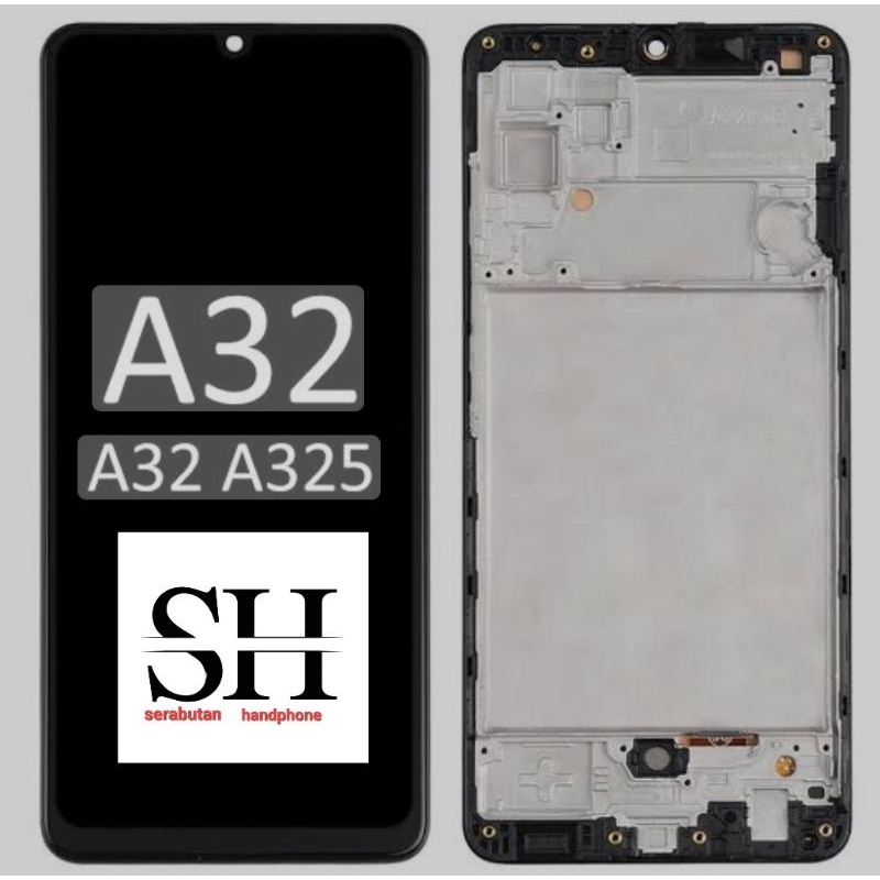 lcd samsung a32 4g set freme oled