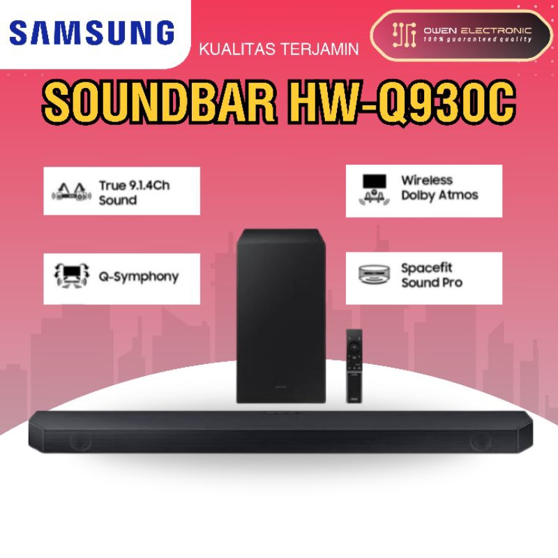 SAMSUNG HW-Q930C/Q930C / HW Q930C WIRELESS ATMOS SOUNDBAR 2023 series