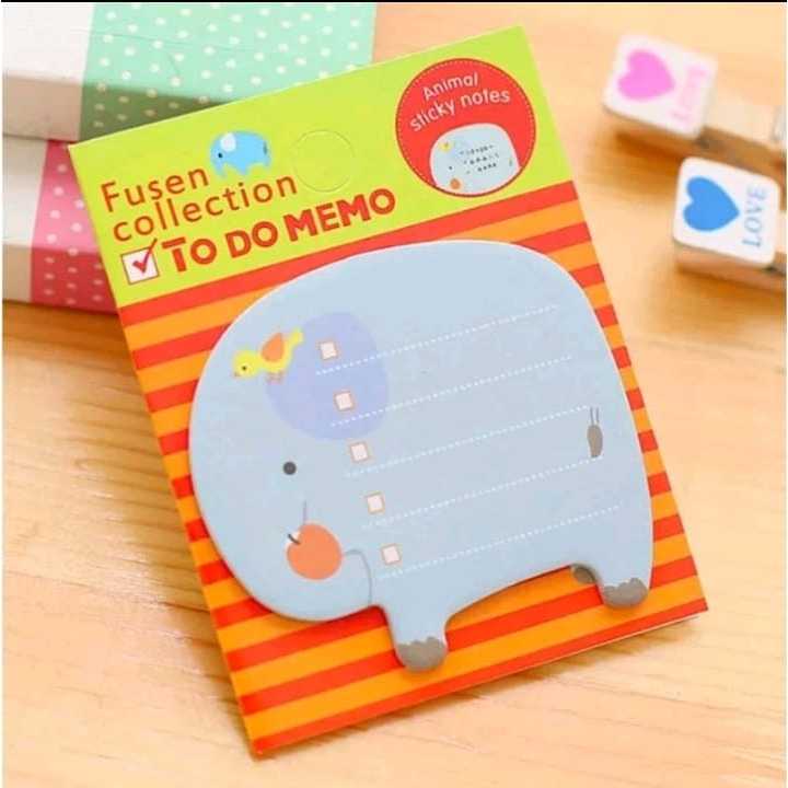 

1 BUAH STICKY NOTES FANCY MODEL ANIMAL