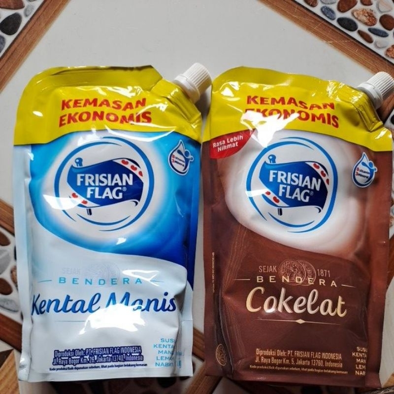 

frisian flag kental manis pouch 545g