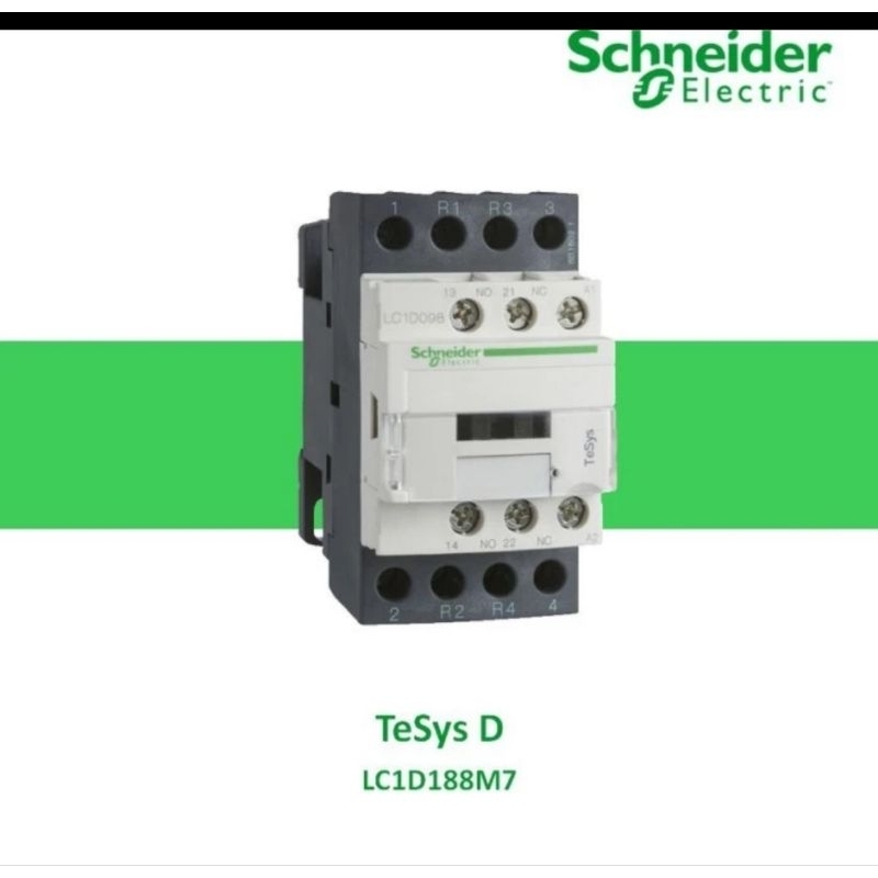 SCHNEIDER CONTACTOR SCHNEIDER 3P 32A 220V LC1D18M7