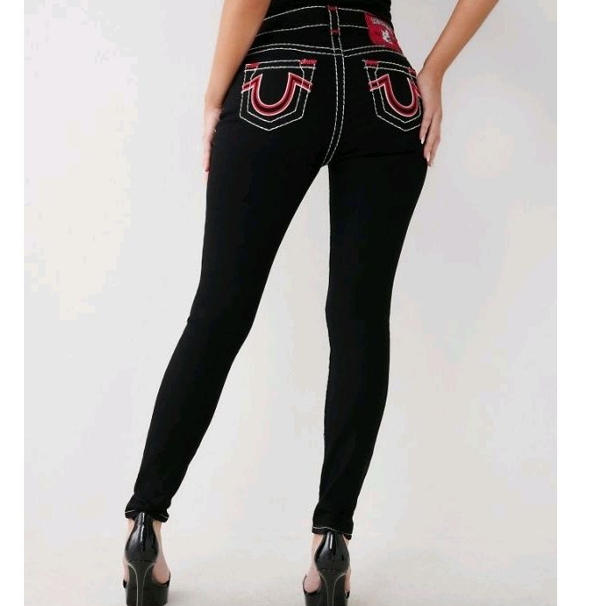 CELANA JEANS WANITA TRUE RELIGION JENNIE MR SS DBL SUPER T ORIGINAL