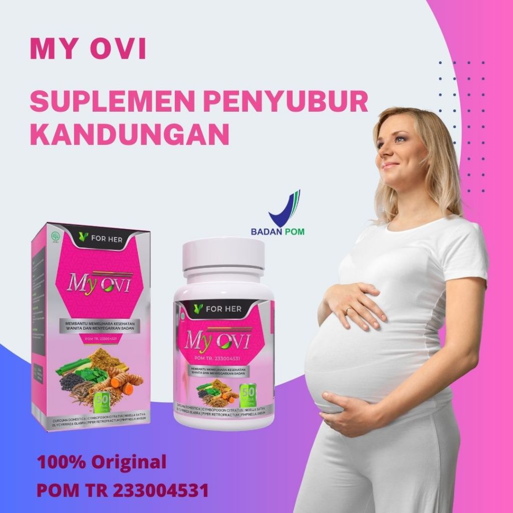 MY OVI - Obat Penyubur Kandungan Obat Kesuburan Wanita Cepat Hamil - Promil Kesuburan Wanita dan Pri