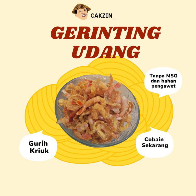 

GERINTING UDANG 50gr