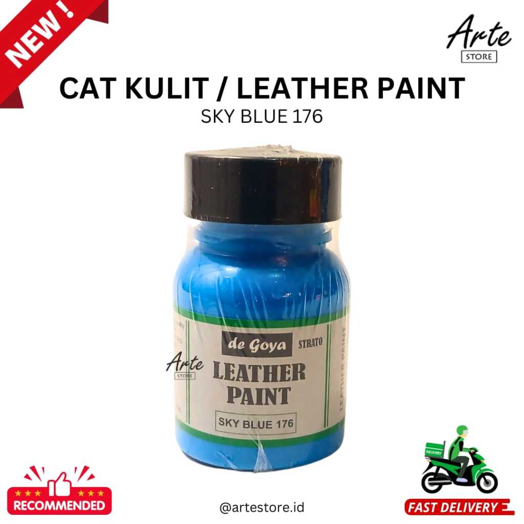 

Cat Kulit Biru muda - Leather Paint Sky Blue 30ml