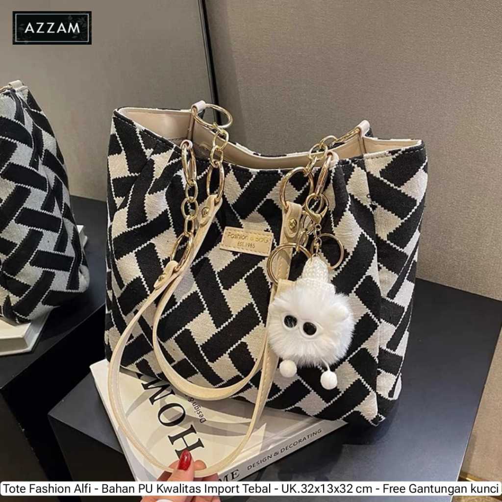 TOTE BAG WANITA ALFI IMPORT BY ORI AZZAM