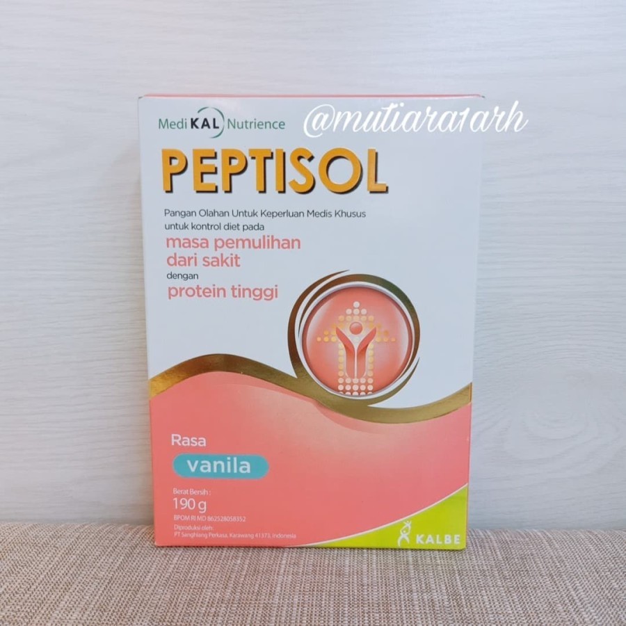 

PEPTISOL VANILA 185 GR (190 GR)