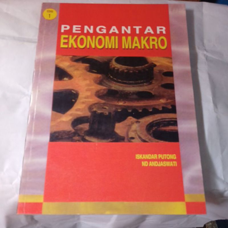 PENGANTAR EKONOMI MAKRO, ISKANDAR PUTONG