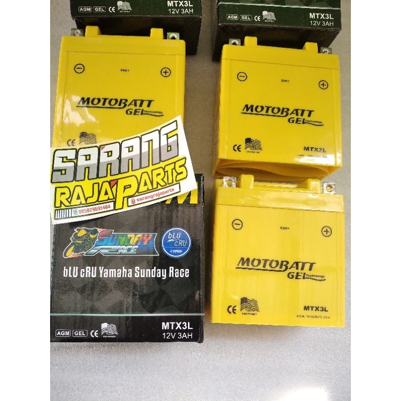 Aki motobatt rx king, ninja R