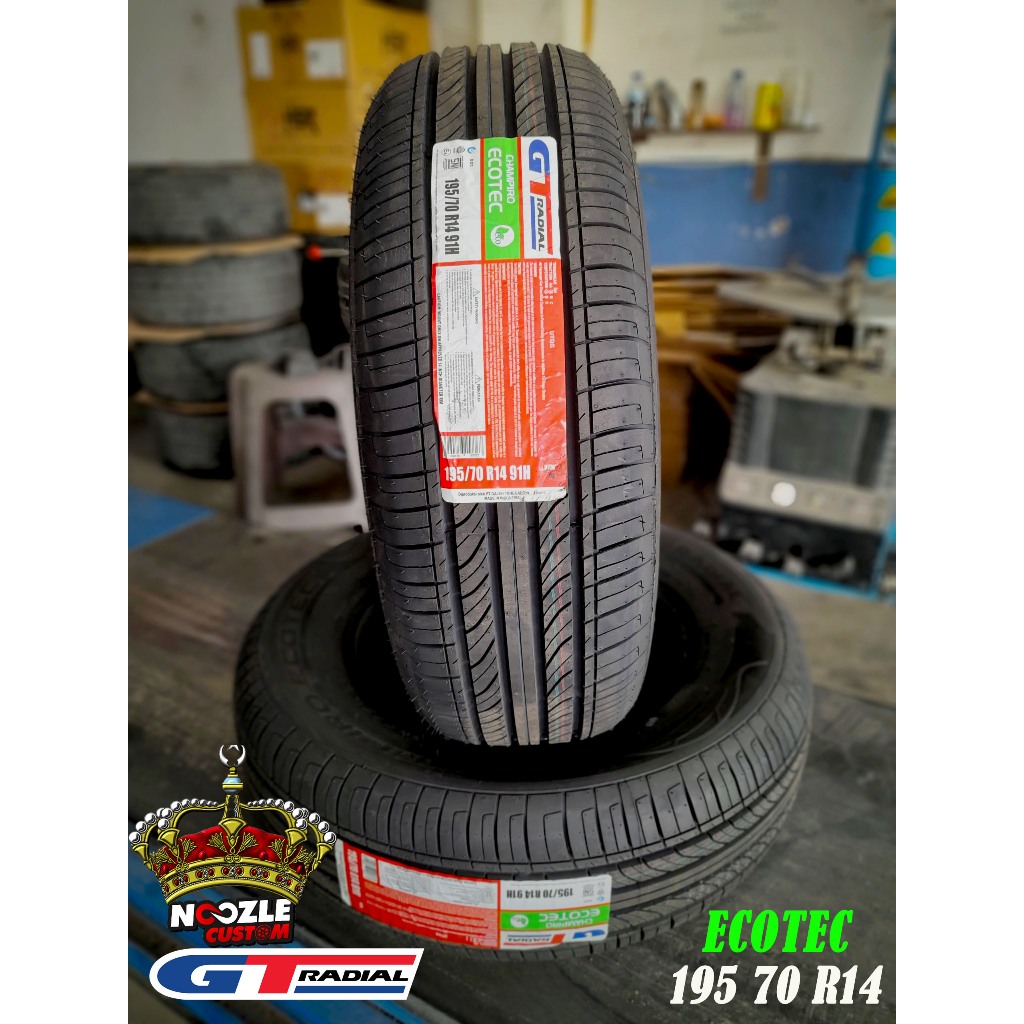 Ban Mobil Phanter R14 Standar Ban Luar 195 70 R14 Merek GT Radial