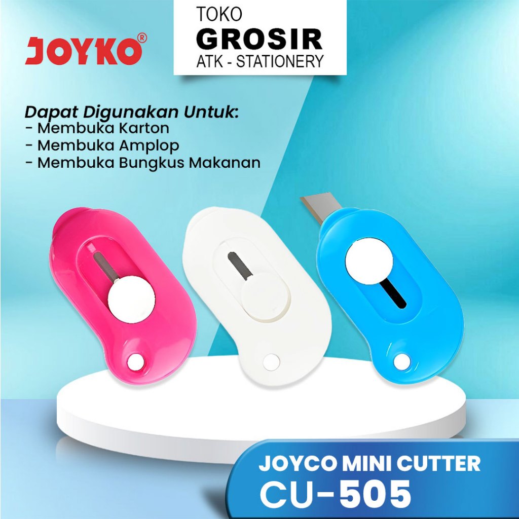 

Mini Cutter JOYKO CU-505 / Mini Cutter Pemotong / Joyko Cutter CU-505 / Cutter Mini Joyko CU505