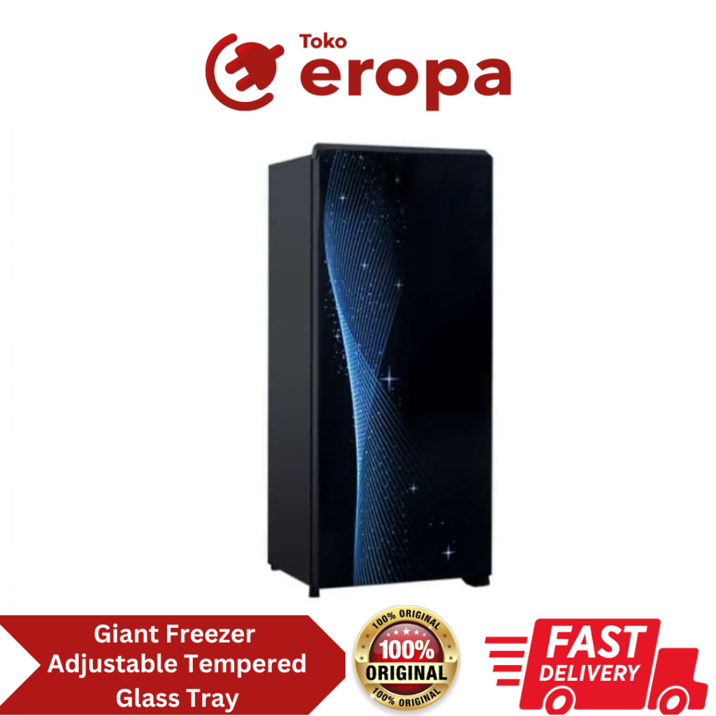 Kulkas 1 Pintu Aqua AQRD185-MSB