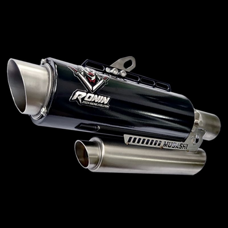 Knalpot 3 Suara RONIN MUSASHI SILINCER ONLY Knalpot Hybrid 3 Mode Suara