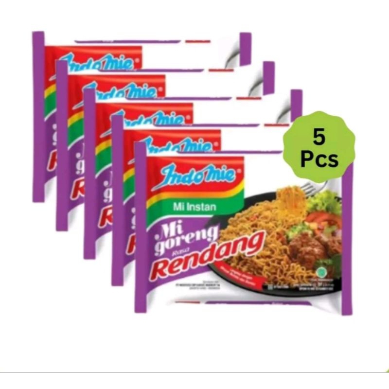 

Indomie goreng rendang 5pics