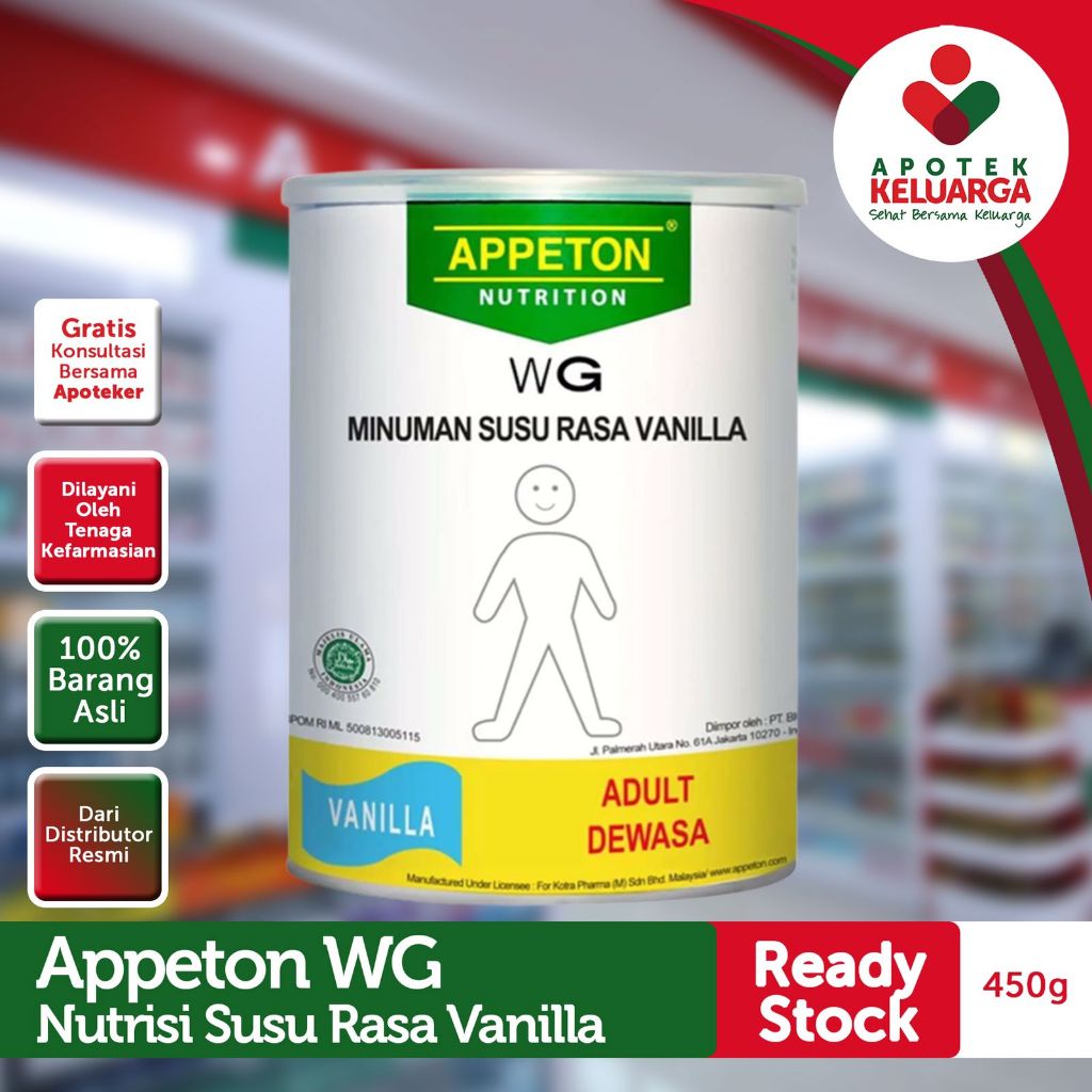 

Appeton Weight Gain Adult Vanilla 450 g