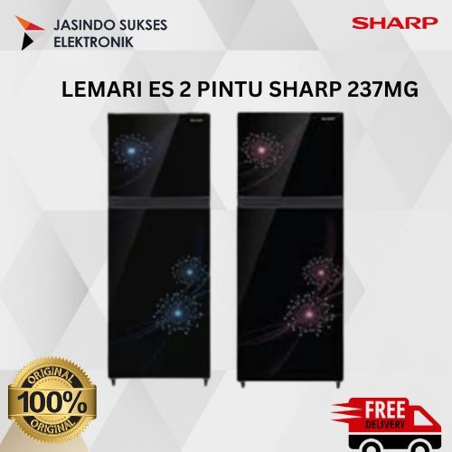 LEMARI ES SHARP 237MG 2 PINTU
