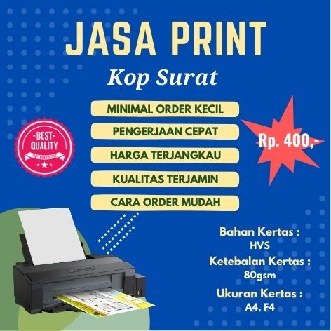 

JASA PRINT KOP SURAT