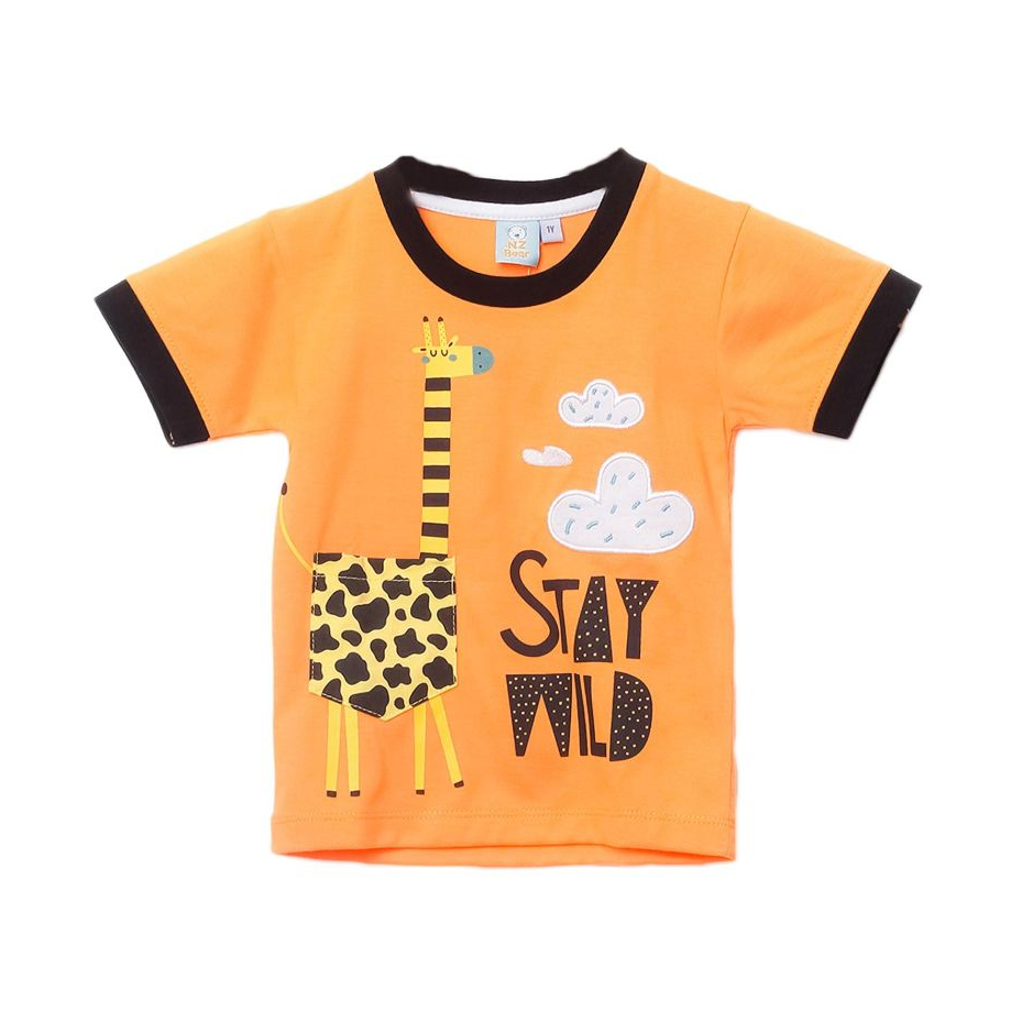 NZ BEAR 2301 MJT TSHIRT  ANAK STAY WILD