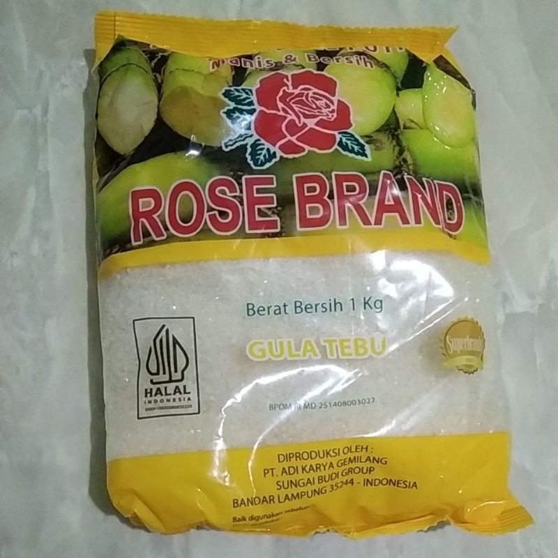 

gula rosebrand 1kg kuning