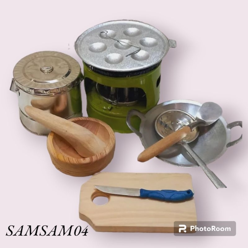 peralatan masak miniatur paket hemat