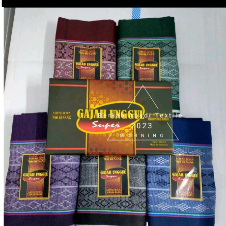 Grosir isi 10.pcs - Sarung Tenun Murah Berkualitas Pria Dewasa Motif Dobby Sabuk Thr Suvenir Haji Umrah