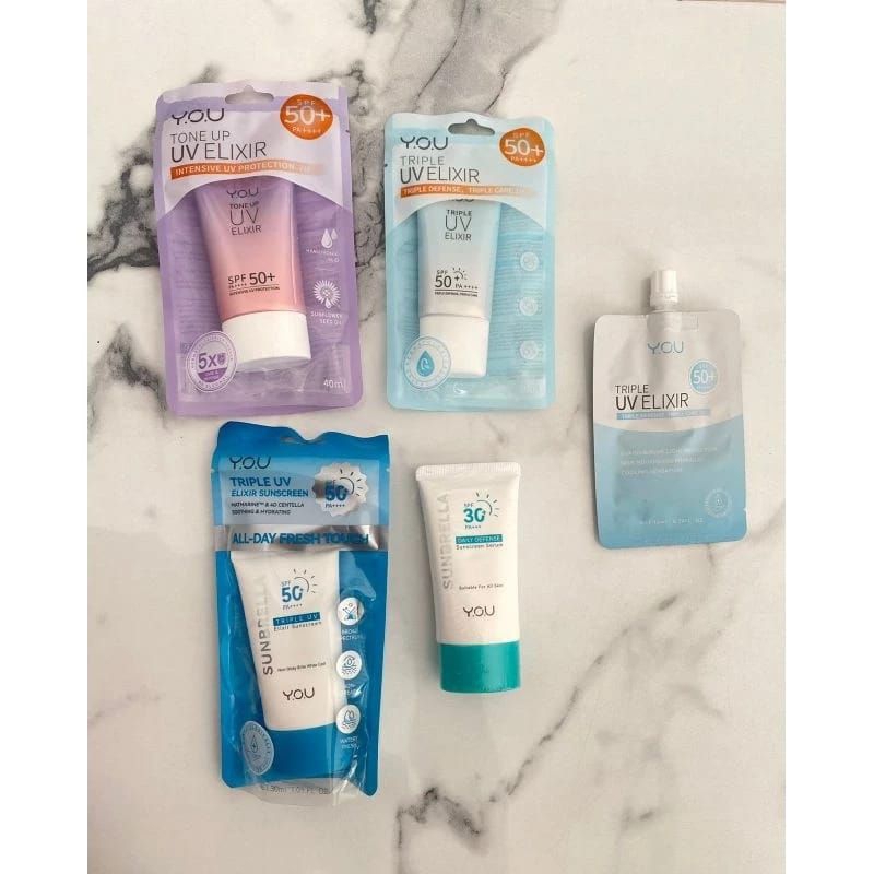 SUNSCREEN YOU SPF 50PA++++ & SUNSCREEN SUNBRELLA