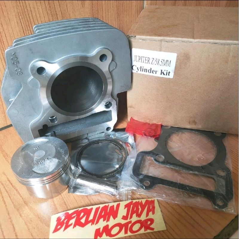 blok seher/cylinder blok seher bore up uk 58,5mm buat motor jupiter z dan vega r new