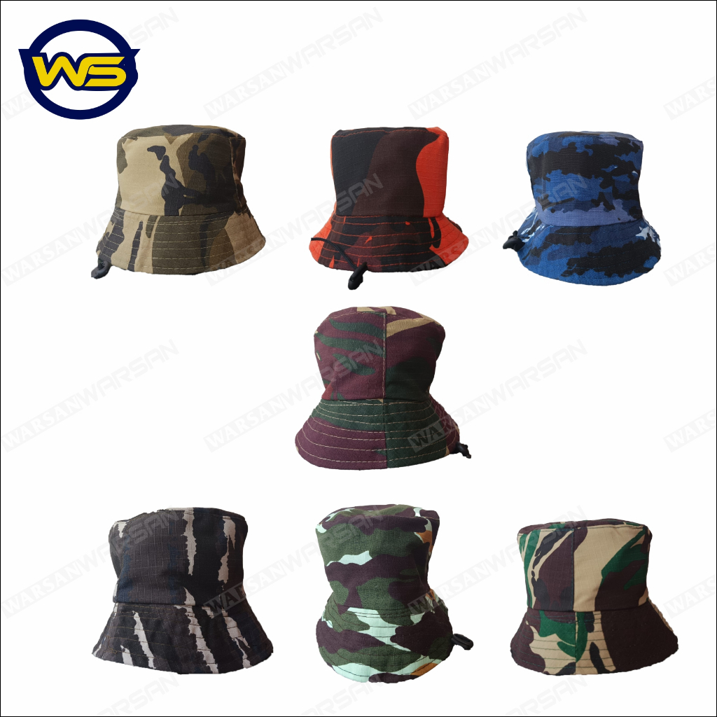 TOPI RIMBA LORENG ANAK / TOPI RIMBA ANAK / TOPI RIMBA TENTARA ANAK