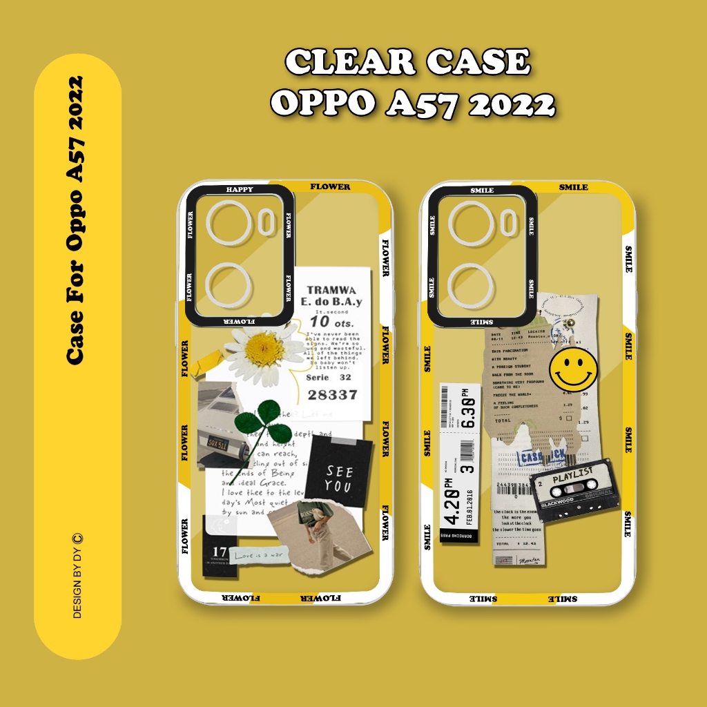 Case Hp untuk Oppo A57 2022 Casing bening - clear case EL013