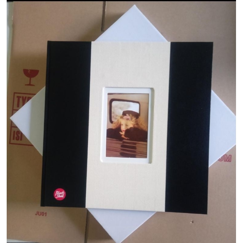 COD✅ Album foto magnetiz JUMBO 10Rs 15sheet Hard cover vinil combinasi 36x36cm