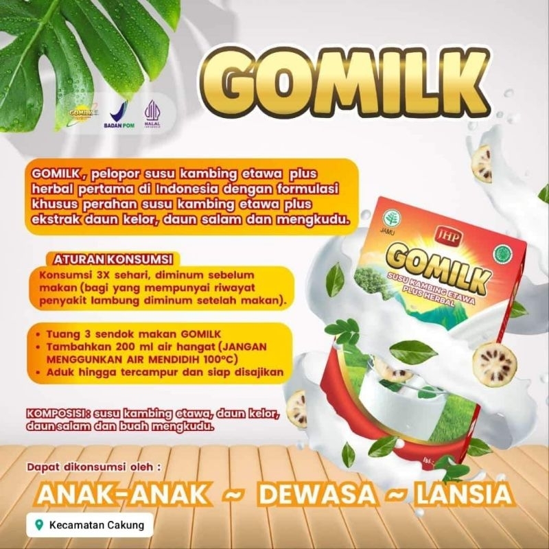 

Susu Kambing Etawa Gomilk