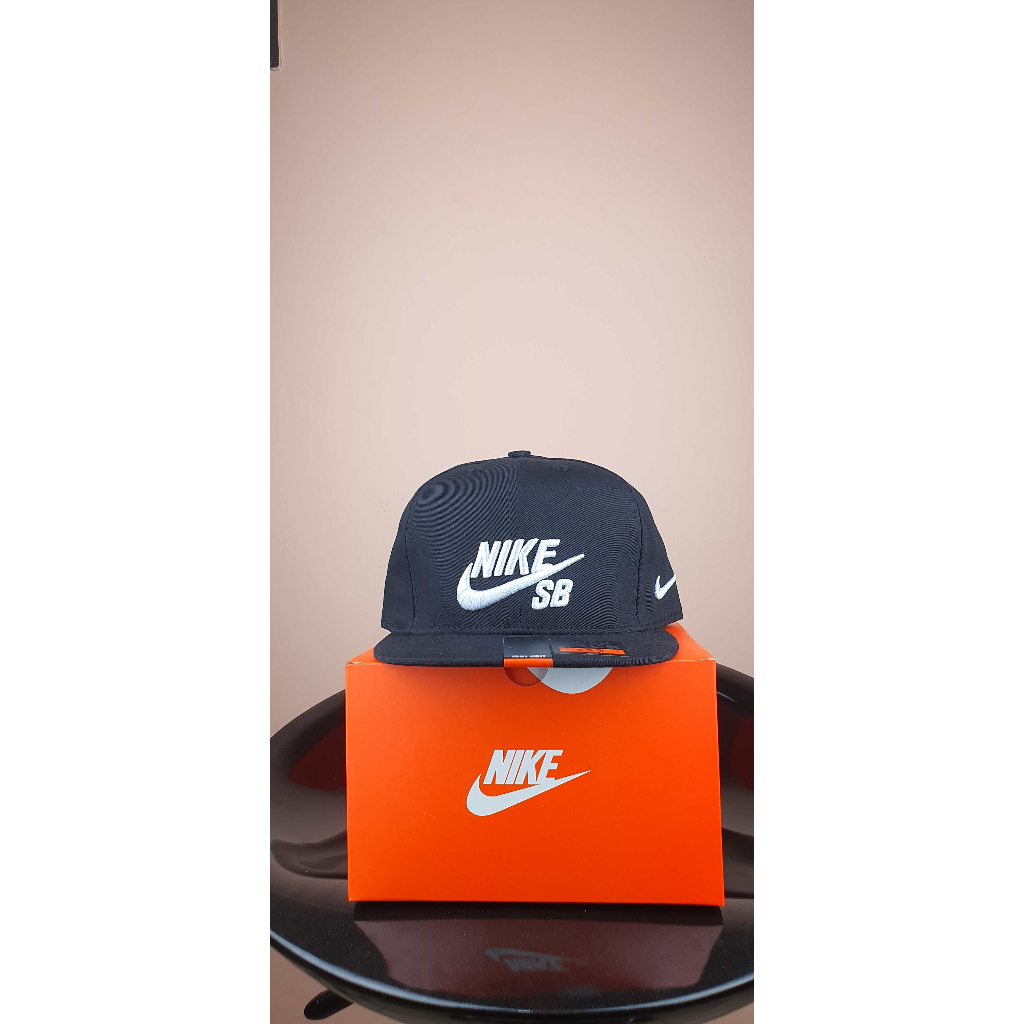 nike sb hitam list putih Topi Pria Baseball Snapback Polos Wanita Unisex Premium