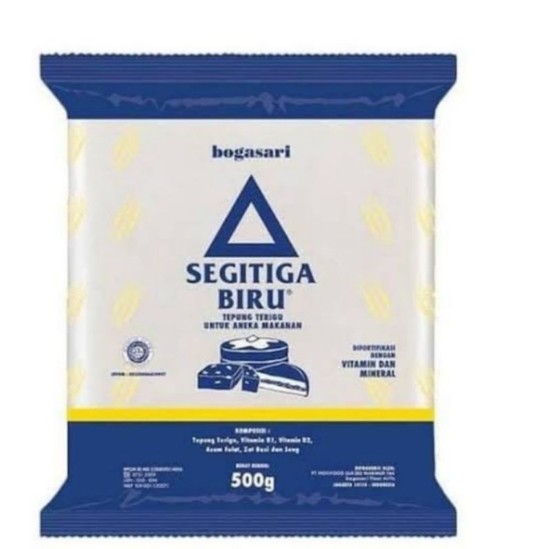 

Tepung Terigu Segitiga Biru / 500 gr