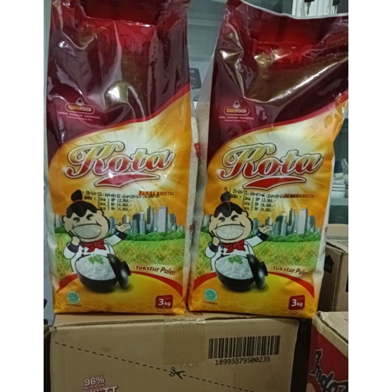 

Beras kota 3kg