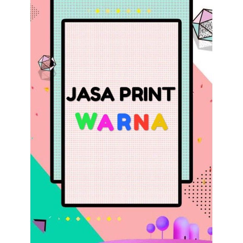 

Jasa Print Warna Ukuran A3 A4