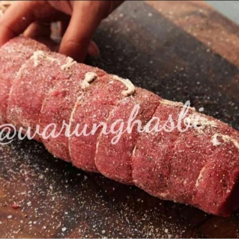 

1kg AUS Tenderloin steak import ( 5 potong)