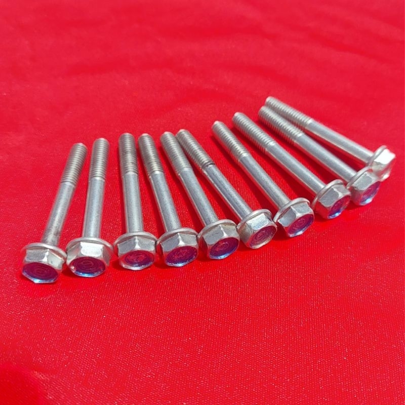 Baut Topi 10 Panjang 4,5 Cm Drat Halus