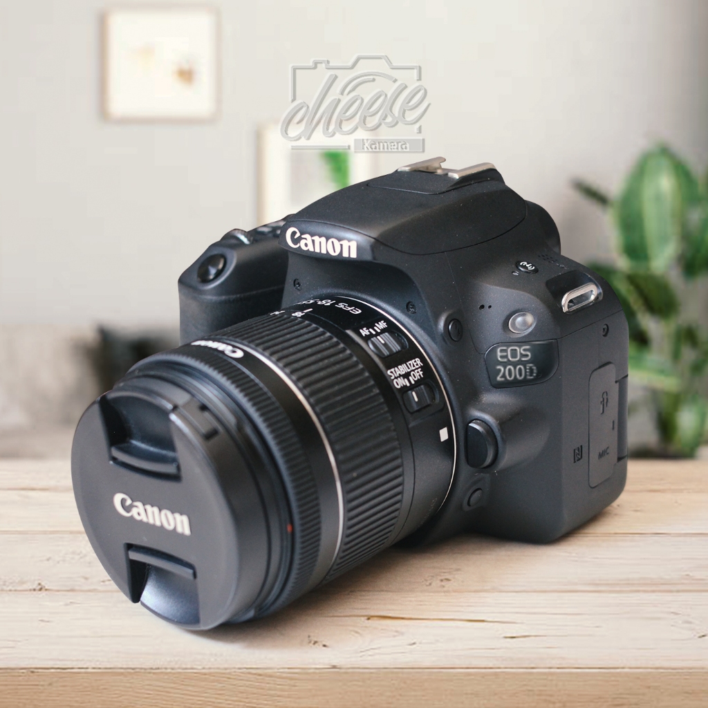 CANON 200D KIT 18-55MM IS STM LIMITED EDITION MULUS SEPERTI BARU