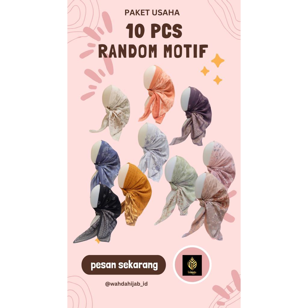 Paket Usaha Hijab voal motif / Voal motif / kerudung motif